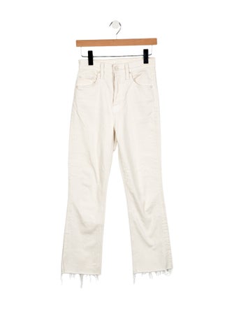 Mother High-Rise Straight Leg Jeans