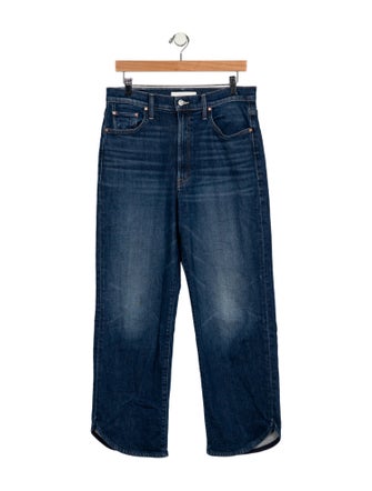 Mother High-Rise Wide Leg Jeans