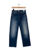 Mother High-Rise Straight Leg Jeans