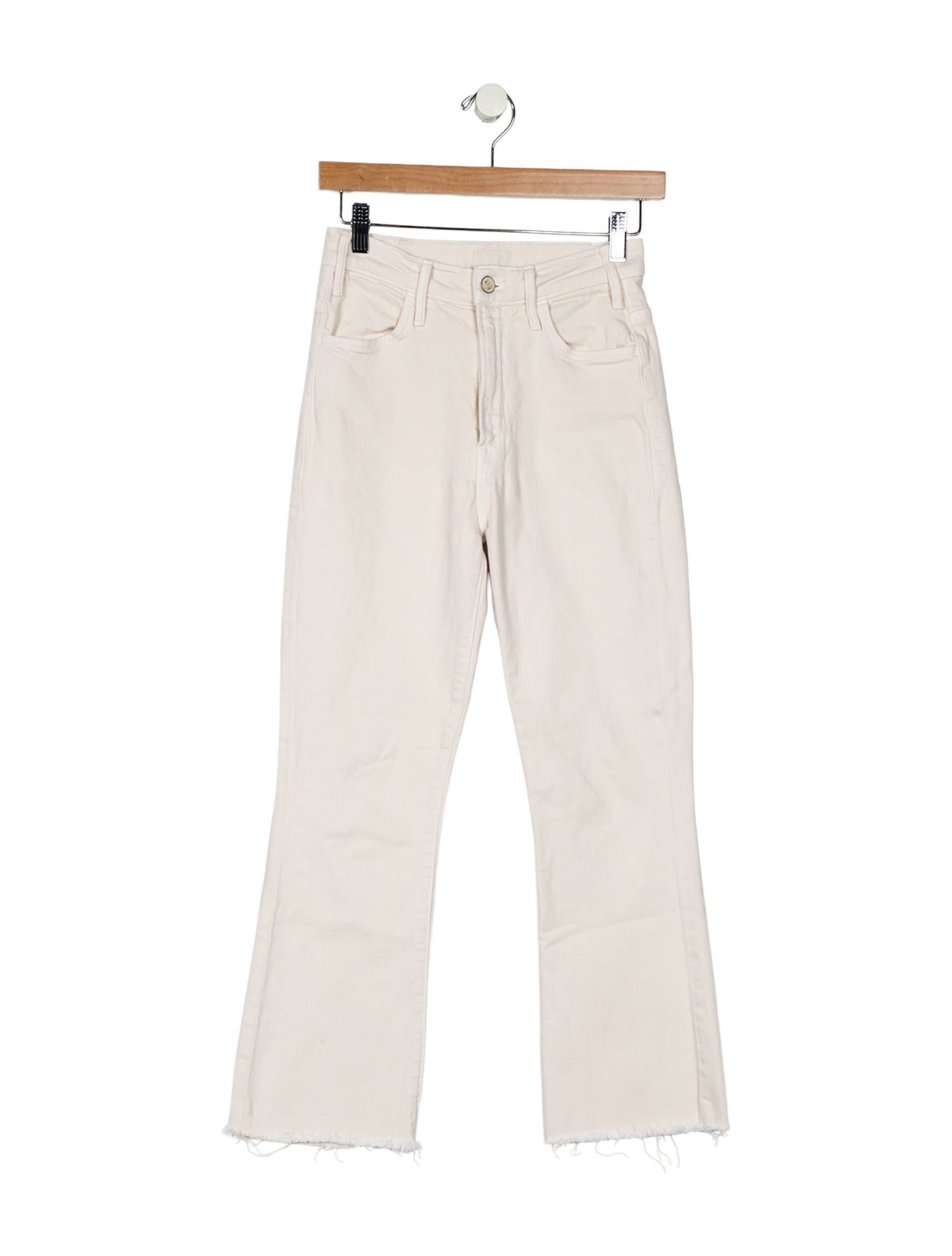 Mother Mid-Rise Straight Leg Jeans