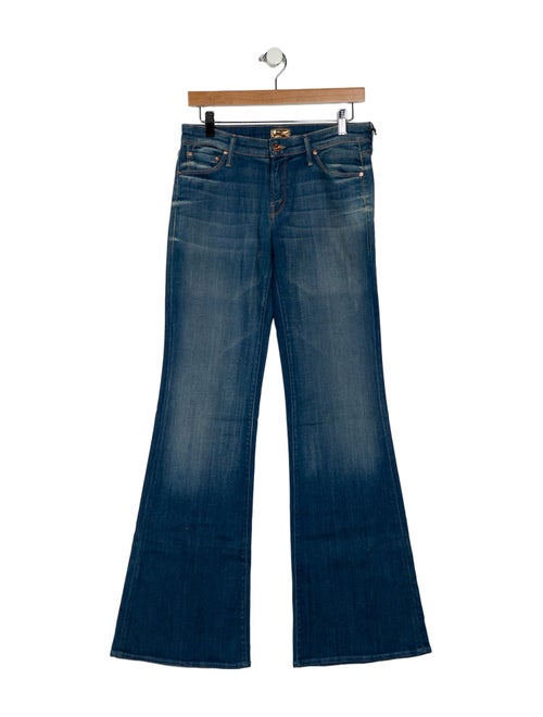 Mother Low-Rise Wide Leg Jeans