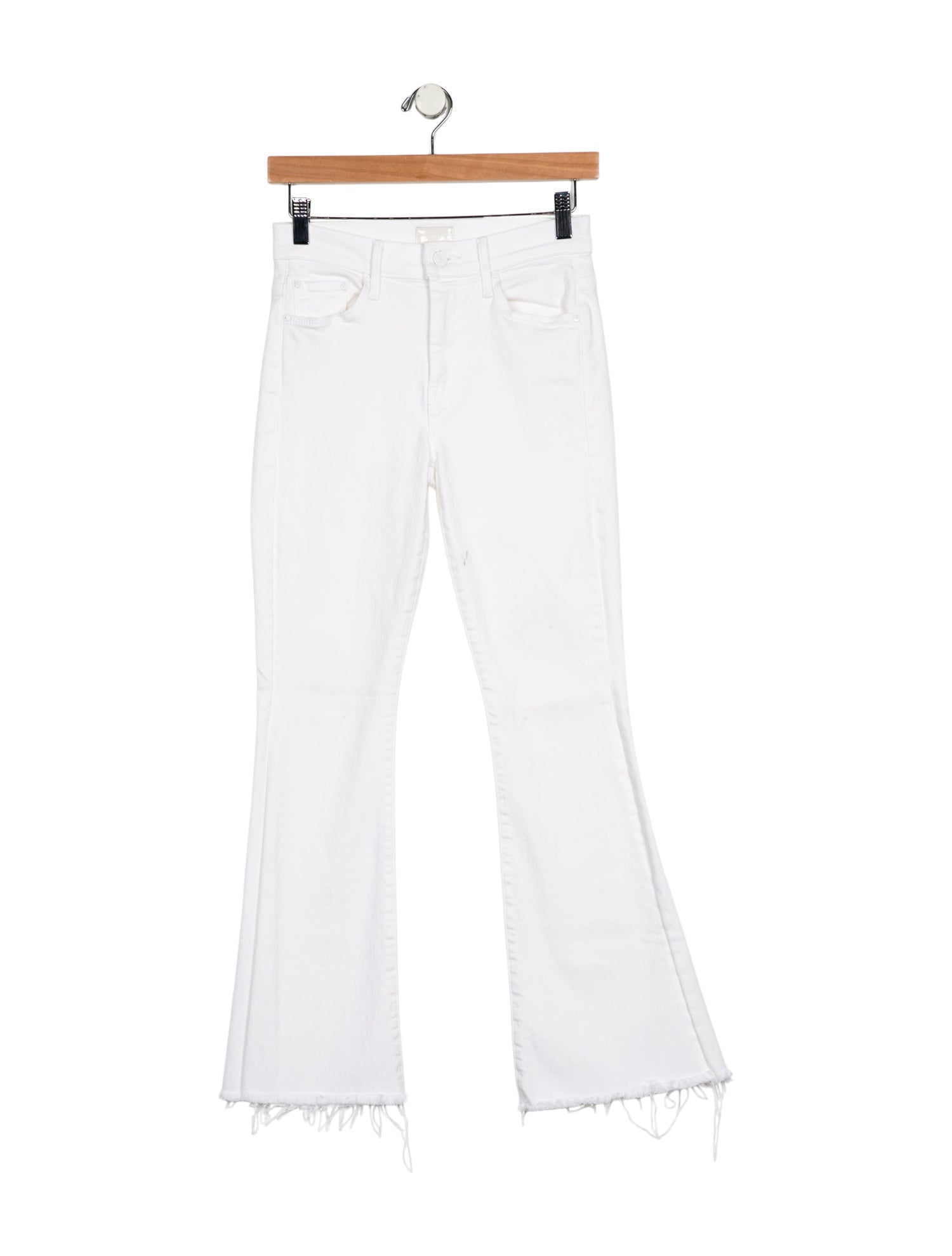 Mother Mid-Rise Wide Leg Jeans