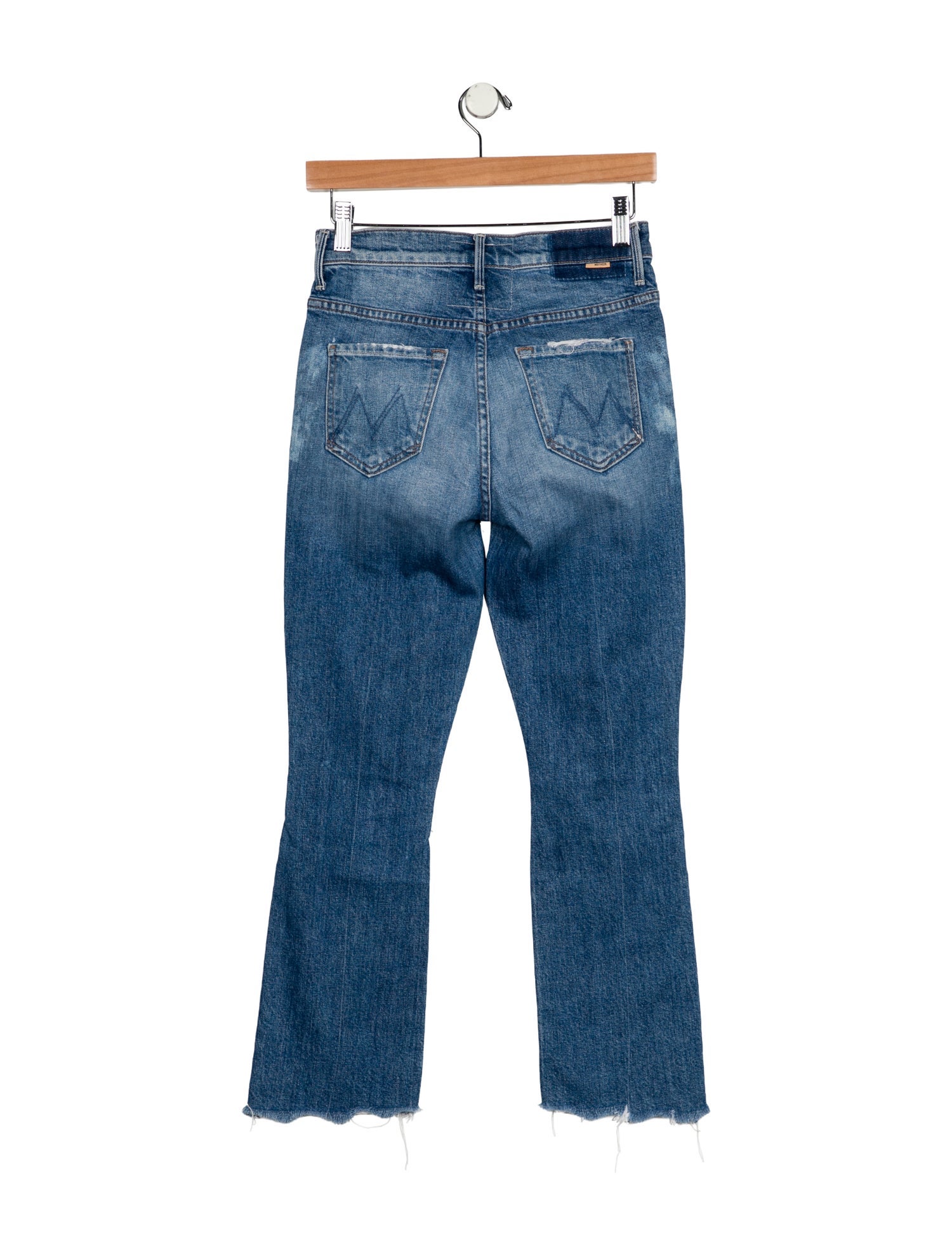 Mother Mid-Rise Flared Jeans