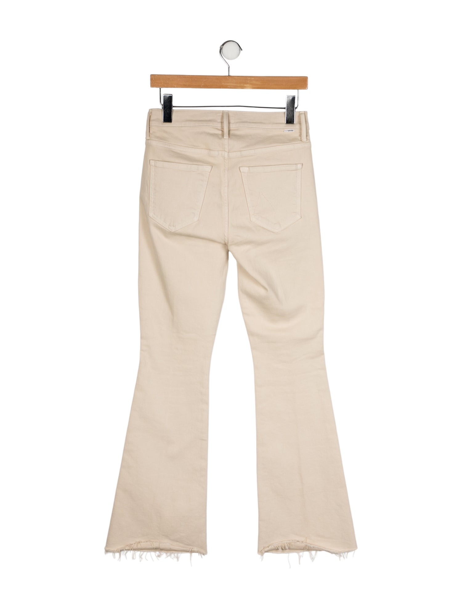 Mother Mid-Rise Wide Leg Jeans