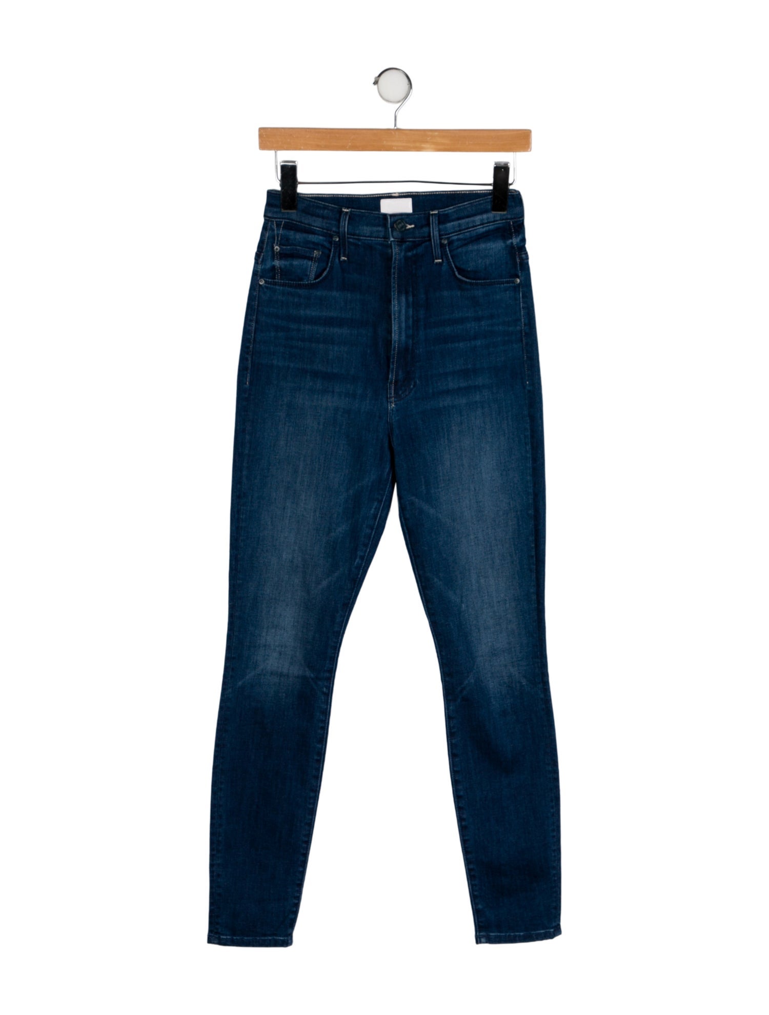 Mother High-Rise Skinny Leg Jeans