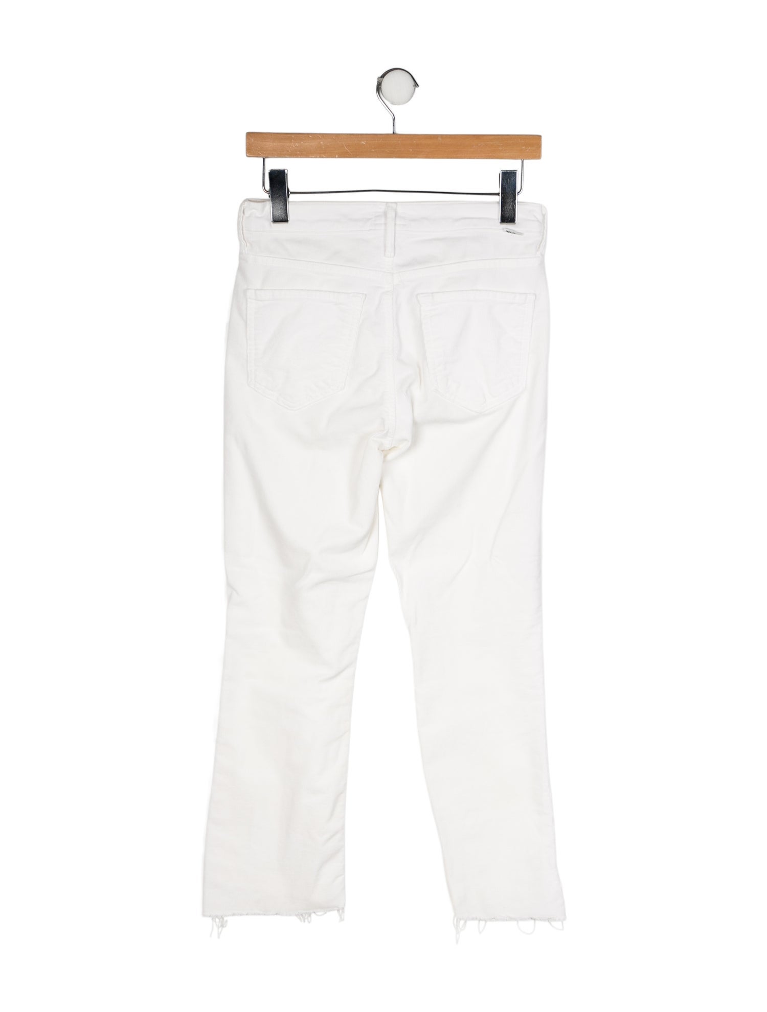 Mother Mid-Rise Straight Leg Jeans