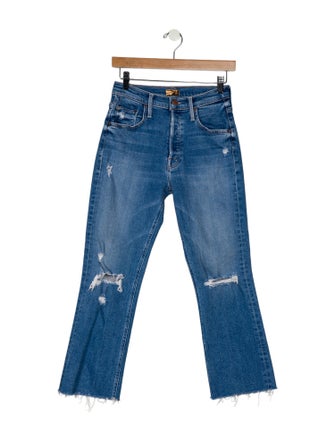Mother Mid-Rise Flared Jeans