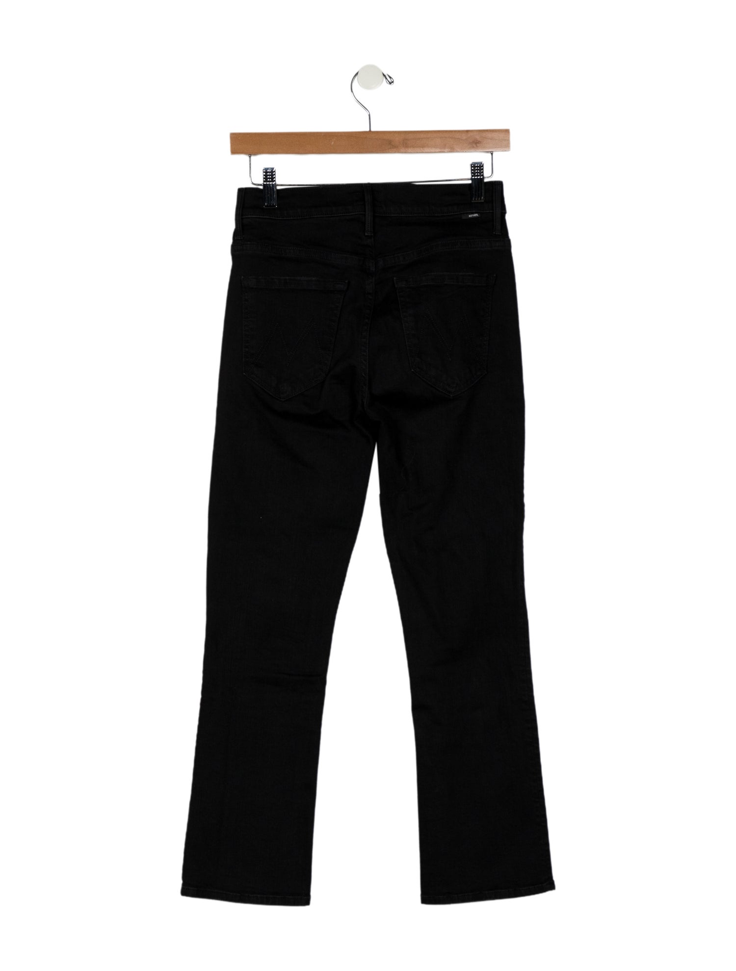 Mother Mid-Rise Straight Leg Jeans