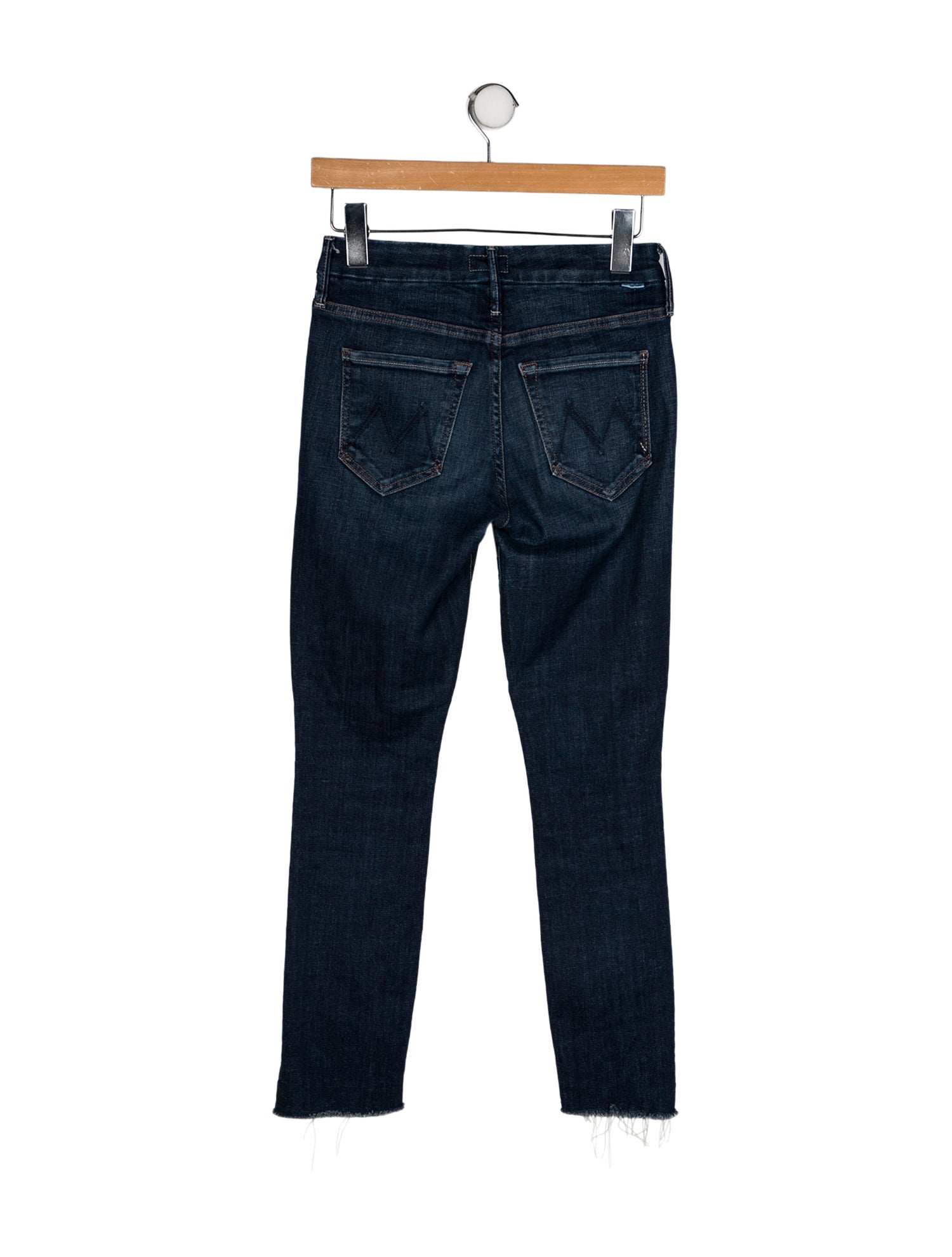 Mother Mid-Rise Skinny Leg Jeans