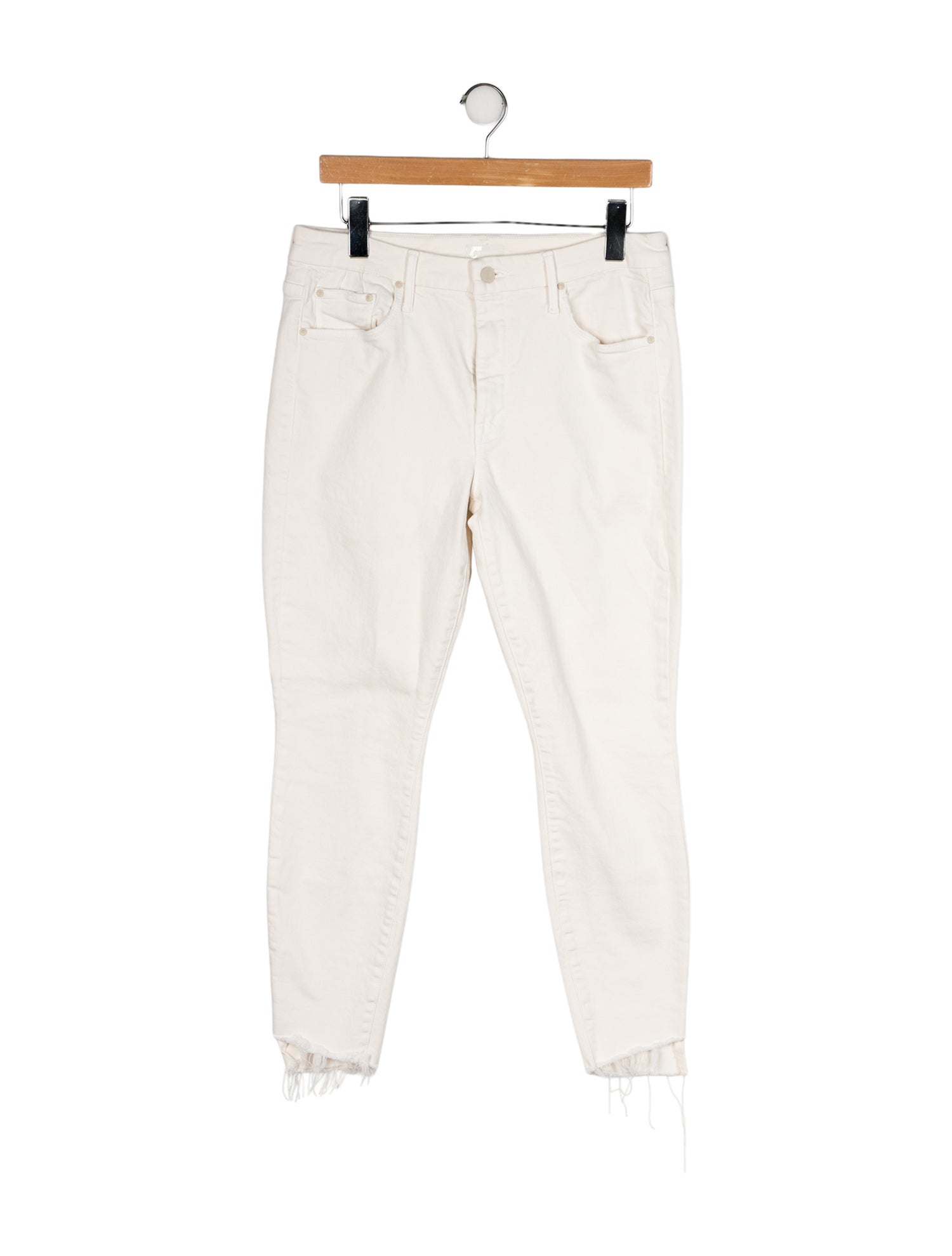 Mother Mid-Rise Skinny Leg Jeans