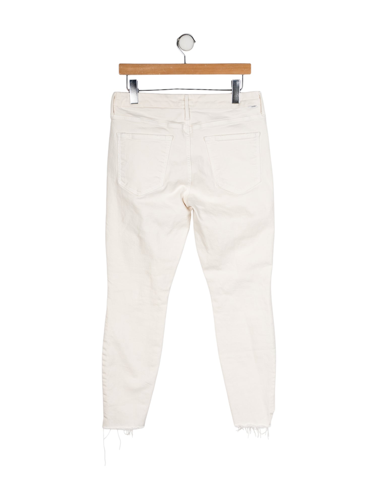 Mother Mid-Rise Skinny Leg Jeans