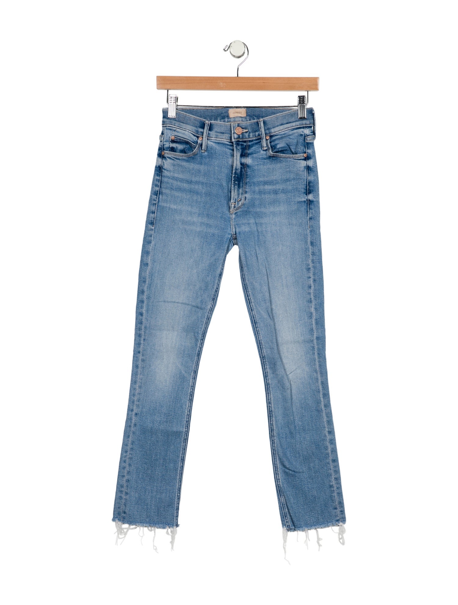 Mother Mid-Rise Skinny Leg Jeans
