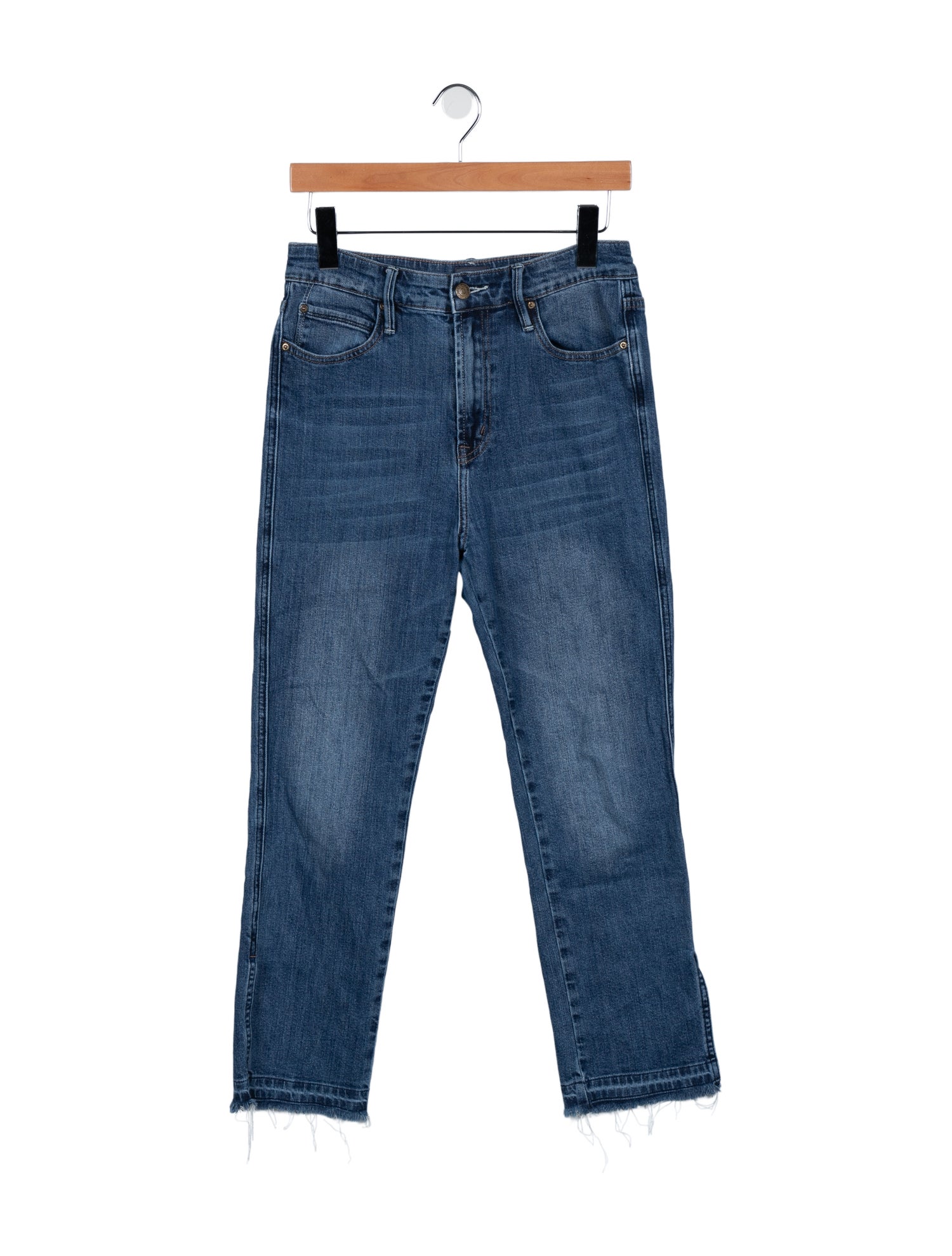 Mother High-Rise Straight Leg Jeans