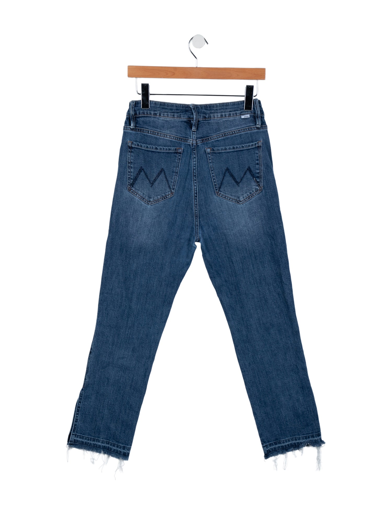 Mother High-Rise Straight Leg Jeans
