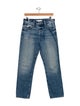 Mother High-Rise Straight Leg Jeans