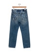 Mother High-Rise Straight Leg Jeans