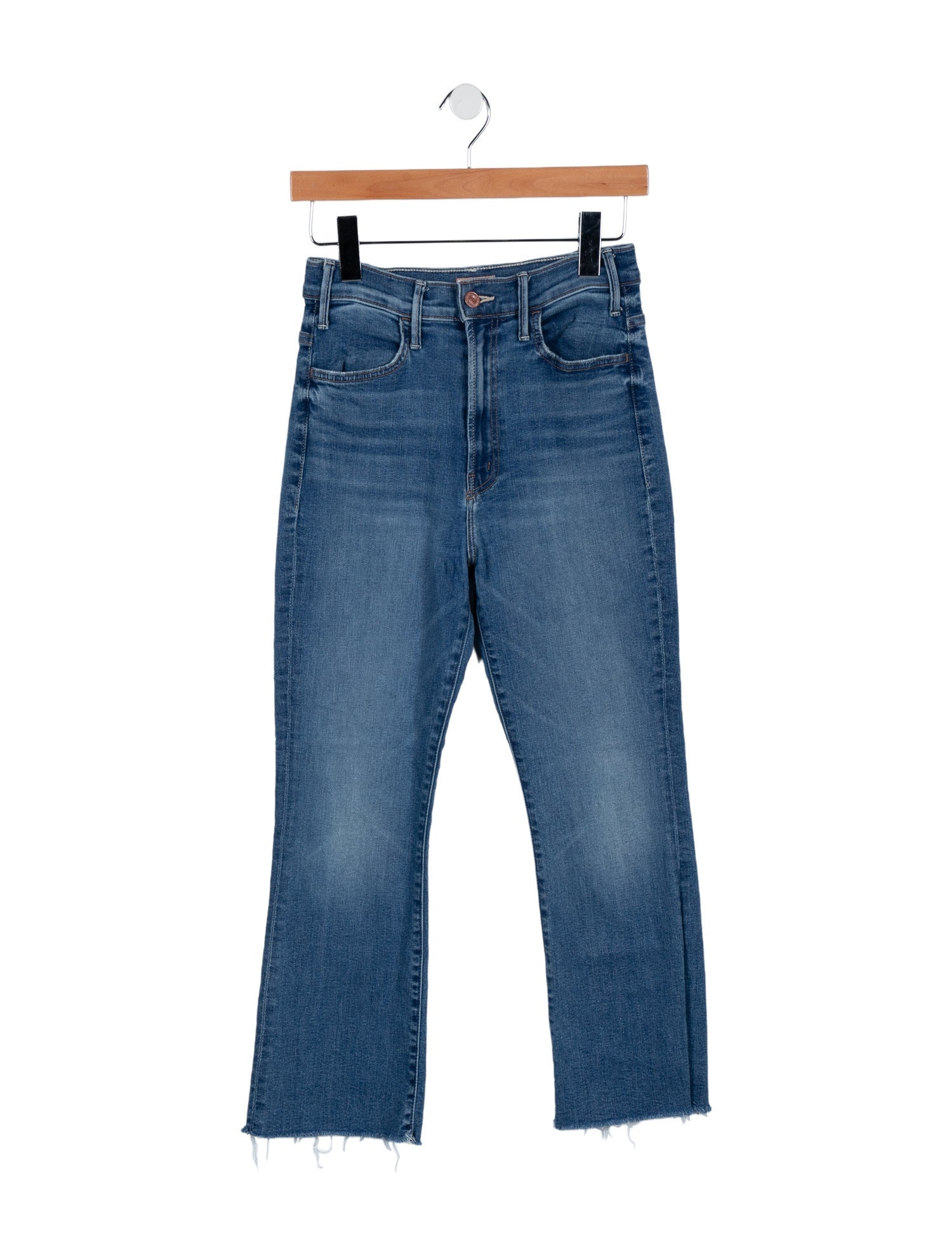 Mother High-Rise Straight Leg Jeans