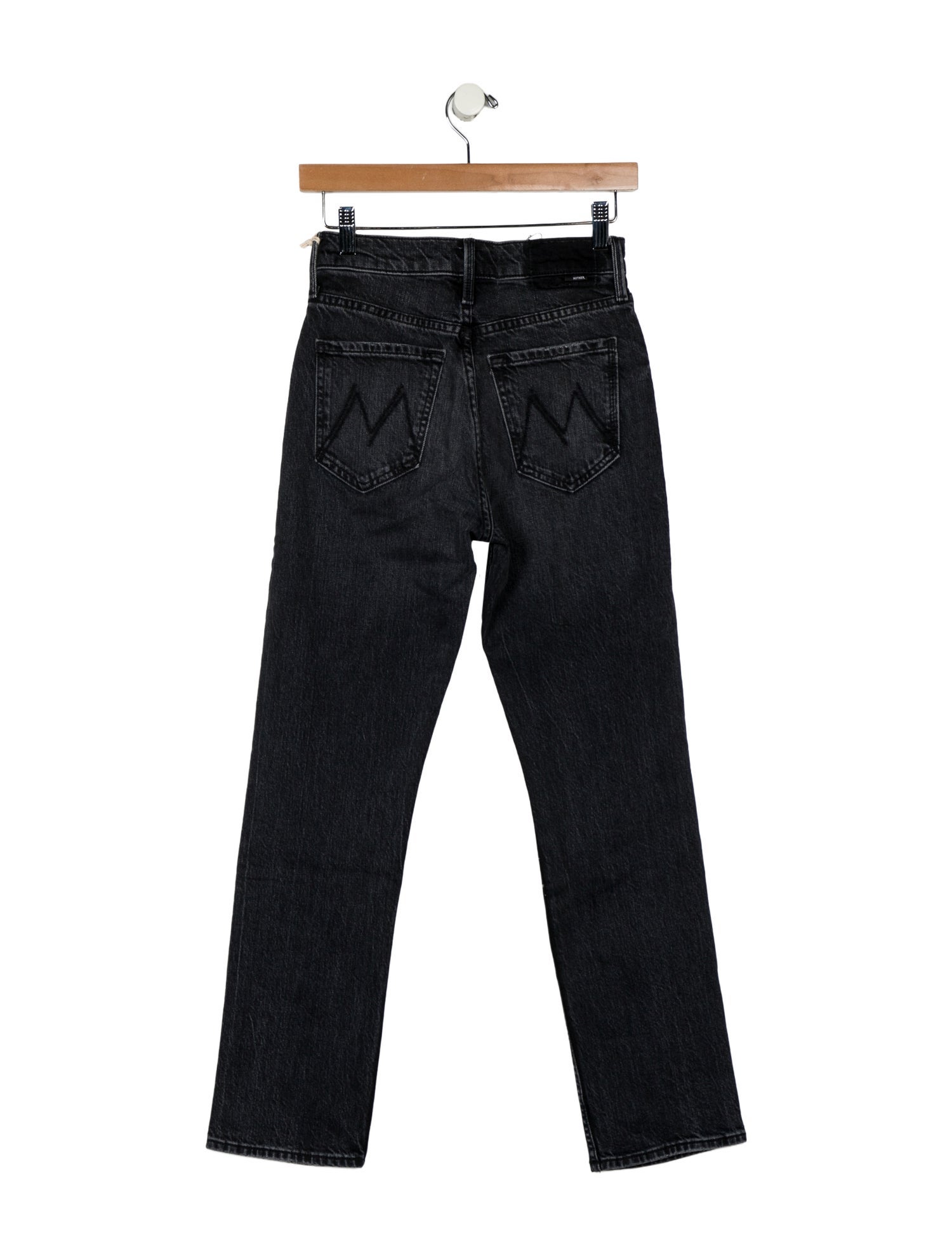 Mother Mid-Rise Straight Leg Jeans w/ Tags