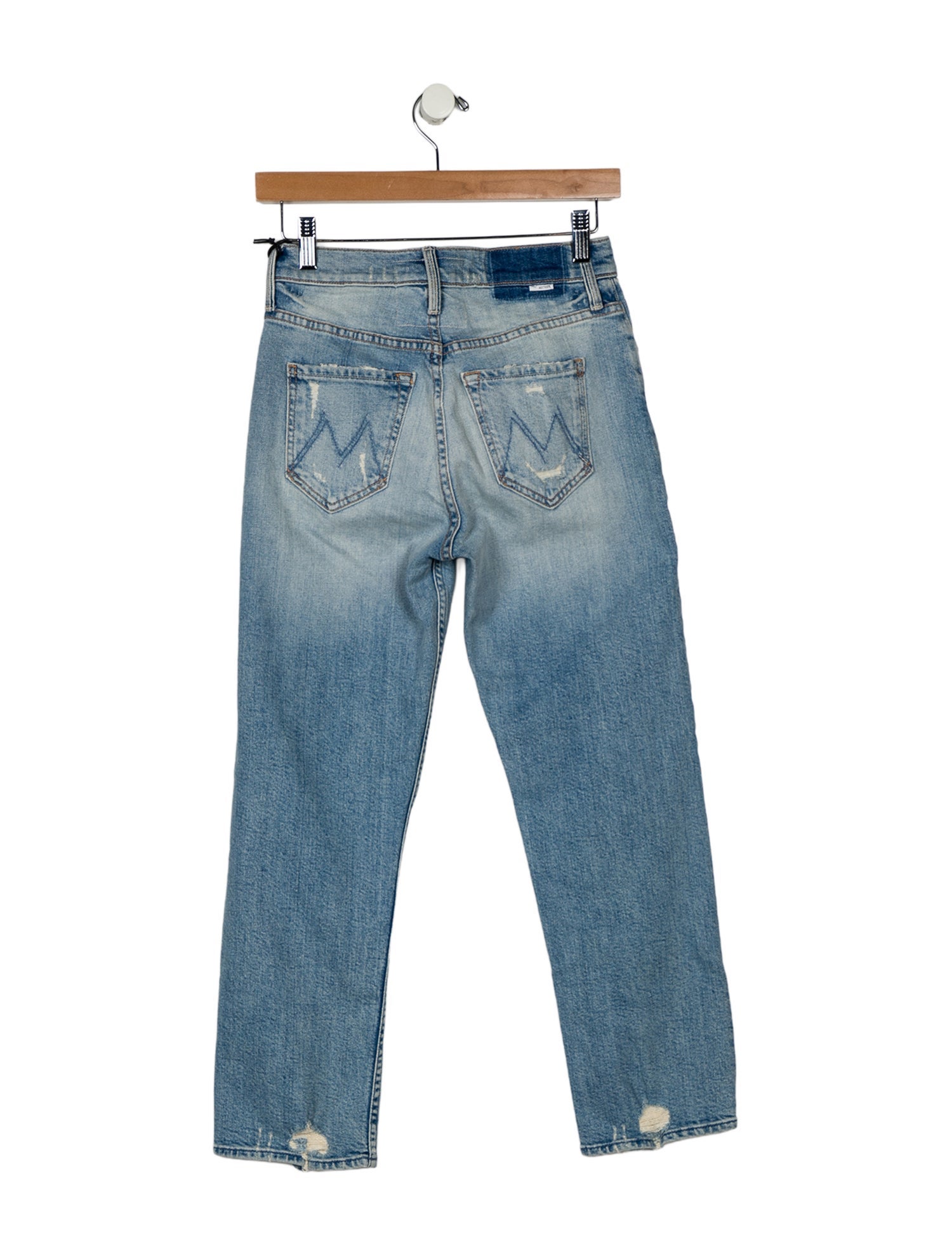 Mother Mid-Rise Straight Leg Jeans w/ Tags