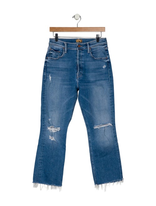Mother High-Rise Straight Leg Jeans