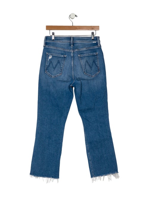 Mother High-Rise Straight Leg Jeans