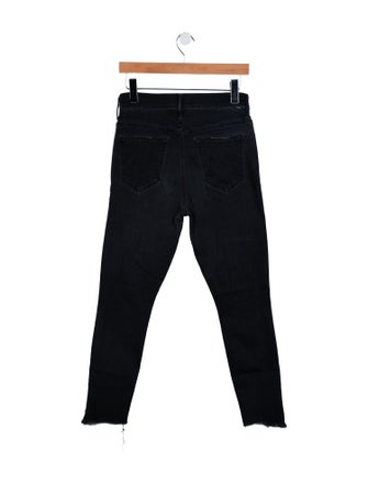 Mother Mid-Rise Skinny Leg Jeans