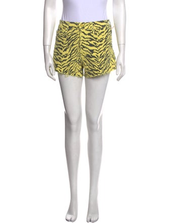 Mother Animal Print Mini Shorts w/ Tags