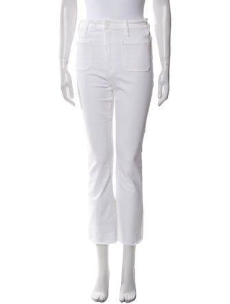 Mother High-Rise Straight Leg Jeans