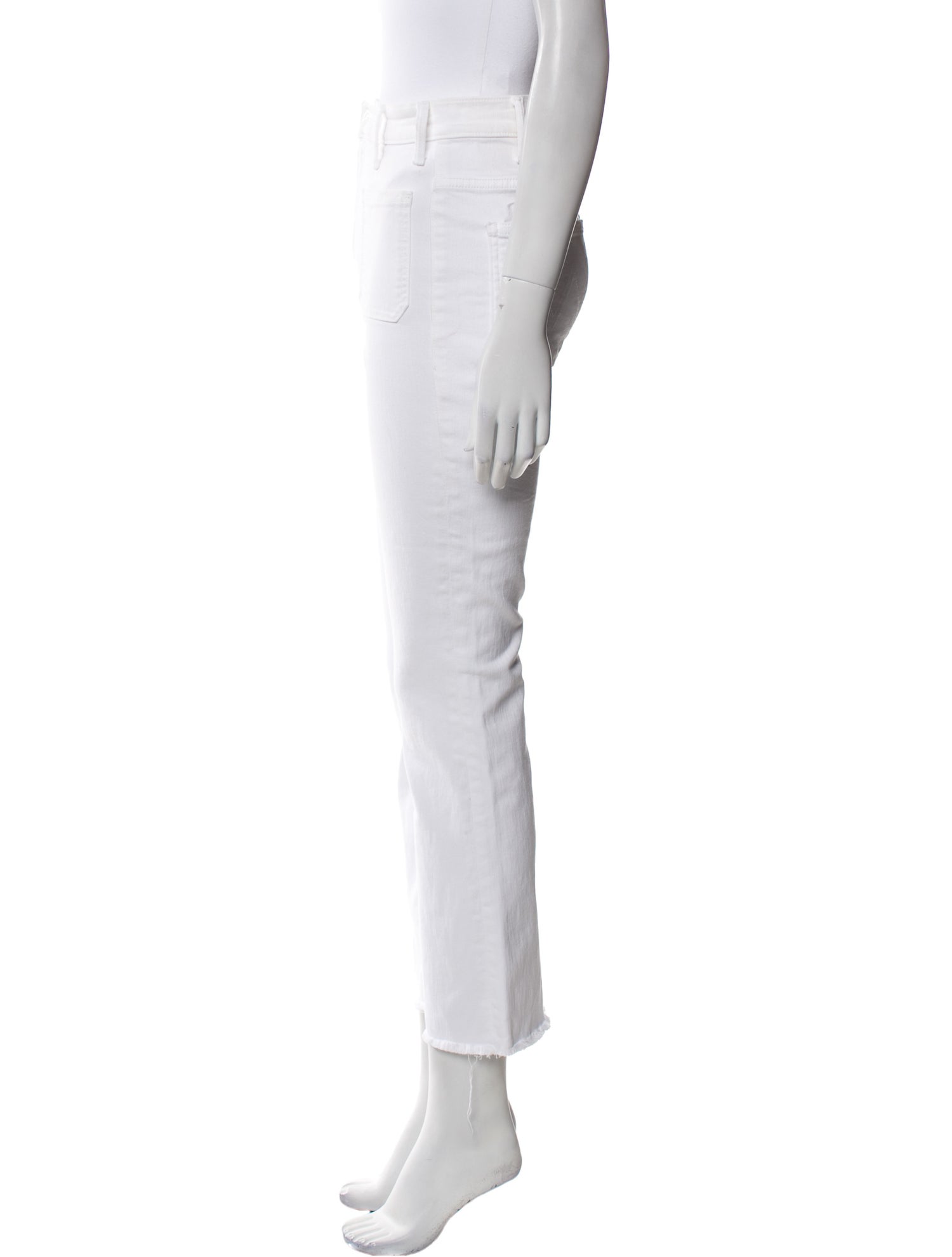 Mother High-Rise Straight Leg Jeans