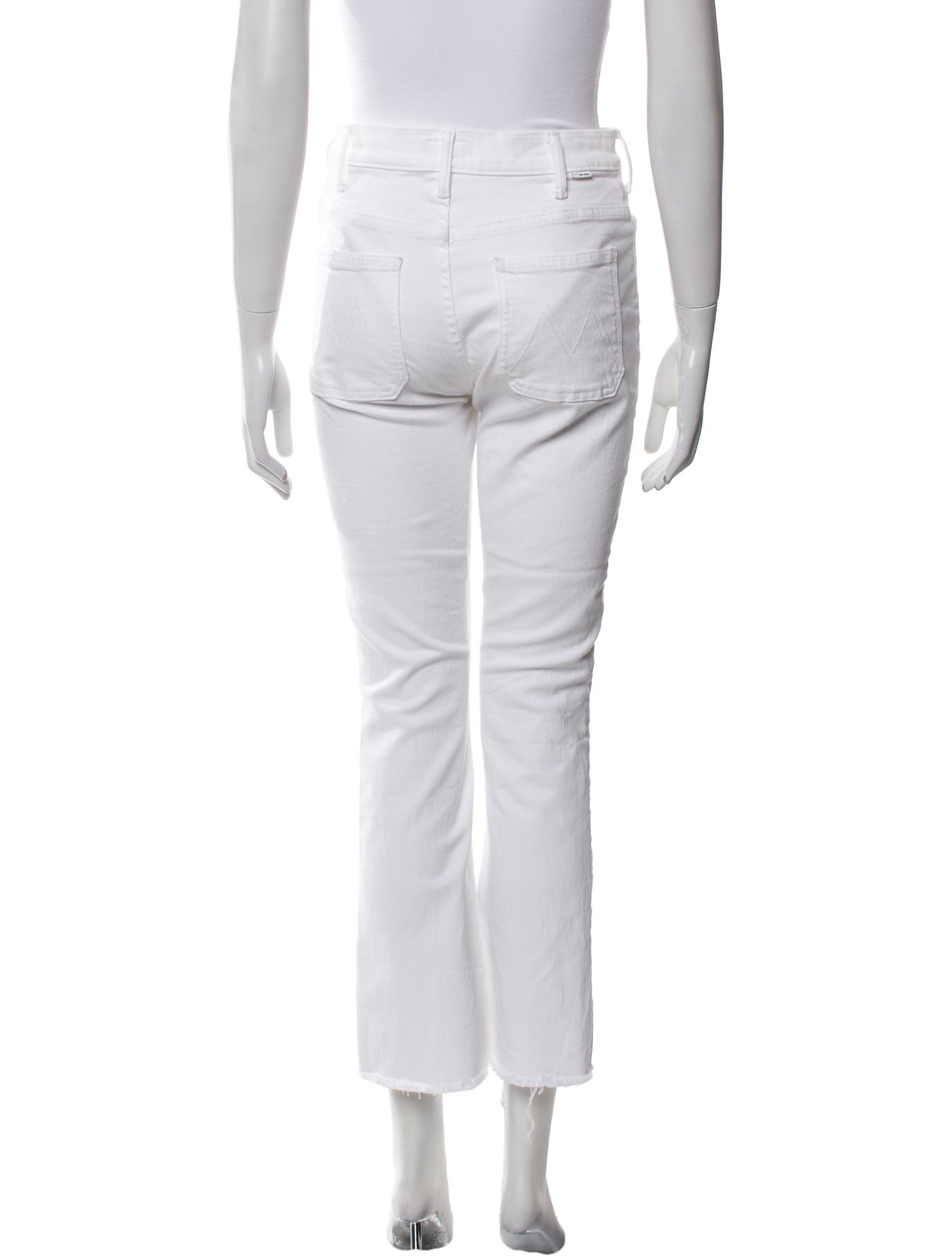 Mother High-Rise Straight Leg Jeans