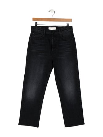 Mother High-Rise Straight Leg Jeans
