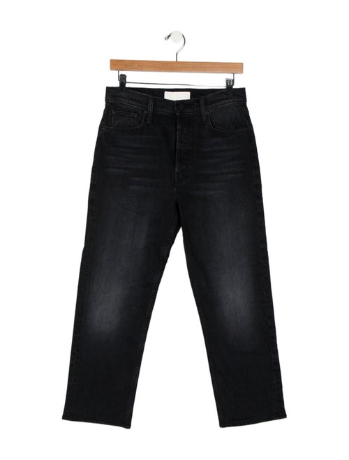 Mother High-Rise Straight Leg Jeans