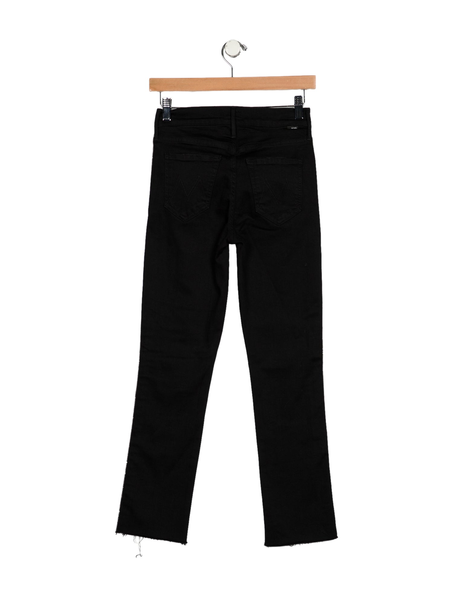 Mother Mid-Rise Straight Leg Jeans