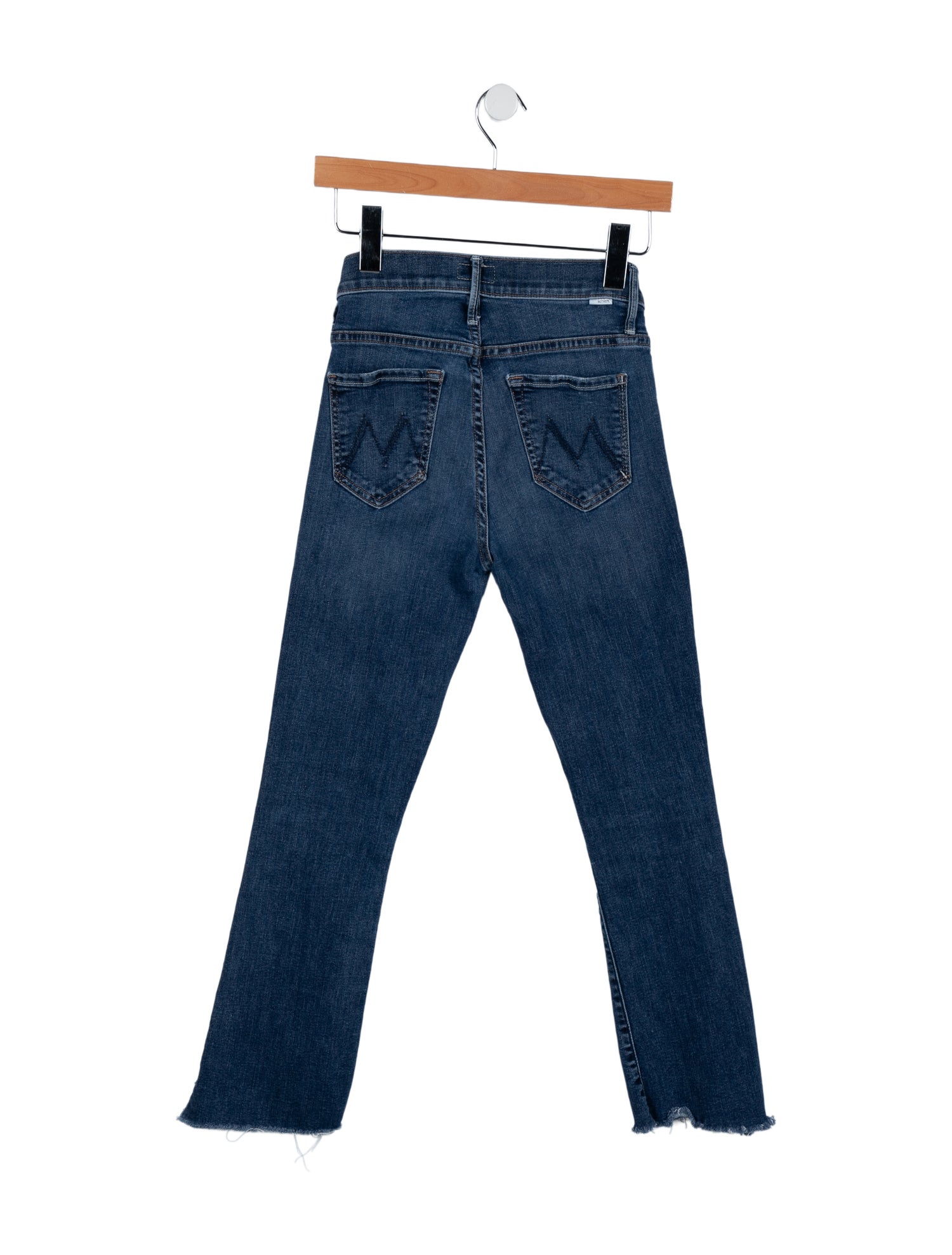 Mother Mid-Rise Straight Leg Jeans