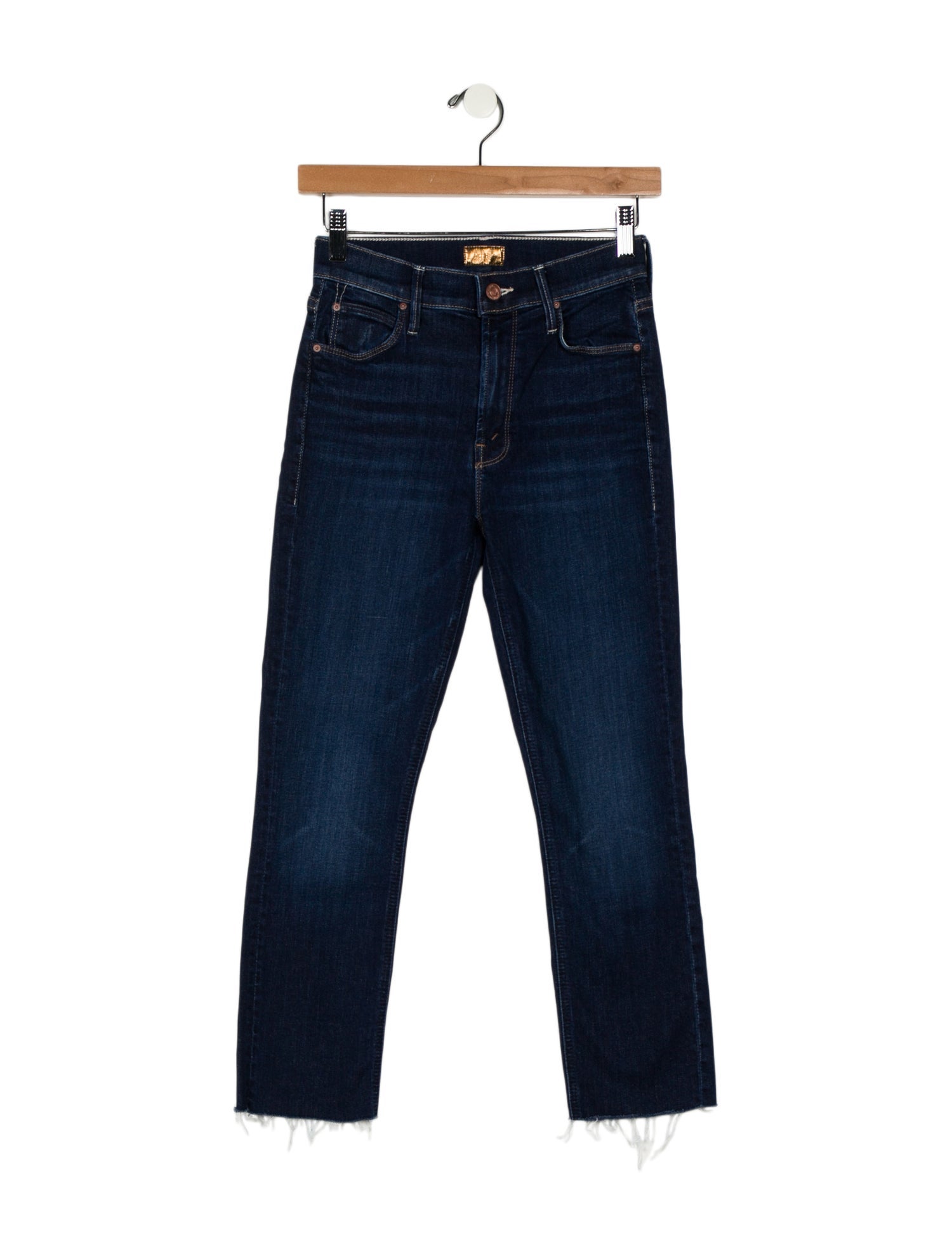 Mother Mid-Rise Skinny Leg Jeans