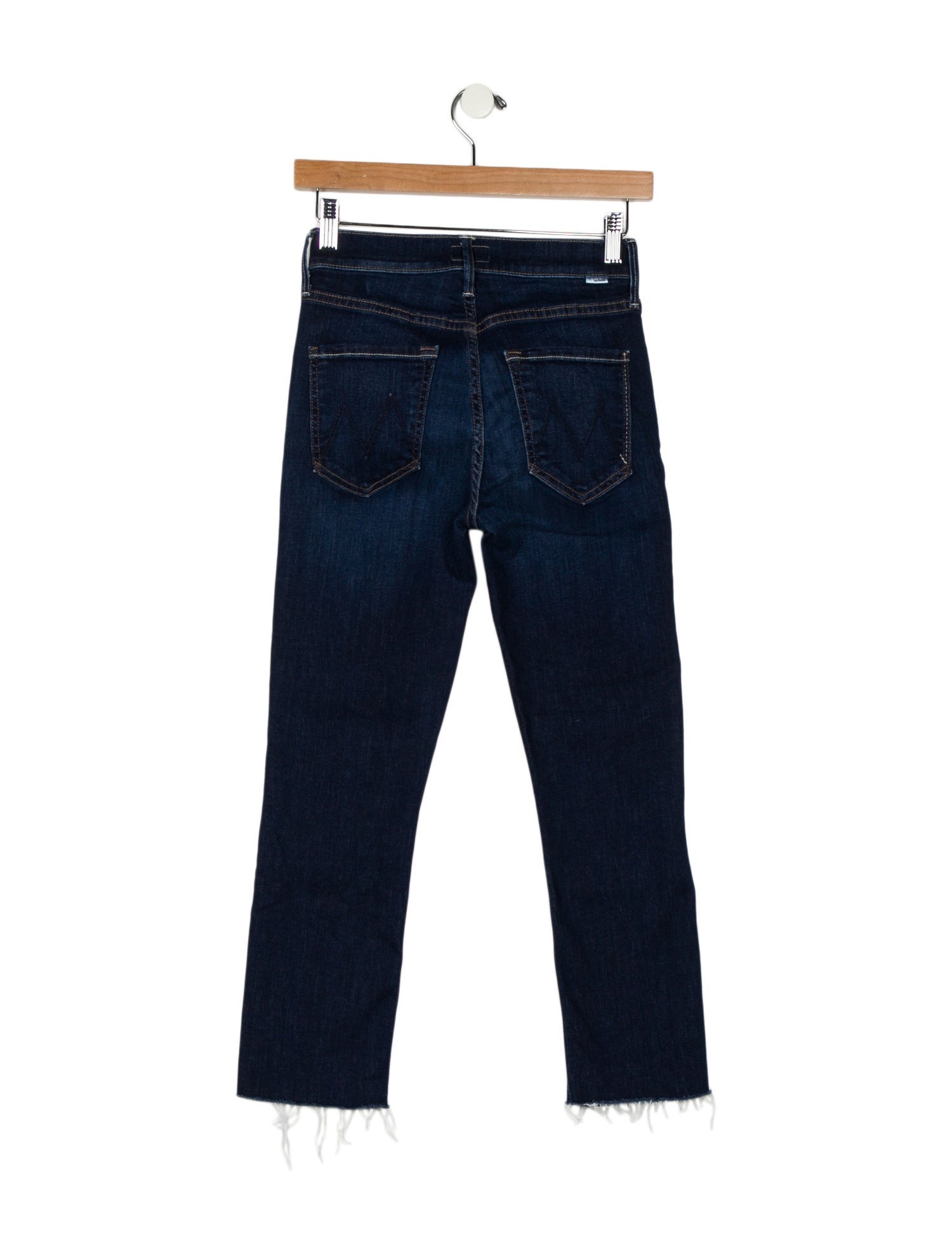 Mother Mid-Rise Skinny Leg Jeans