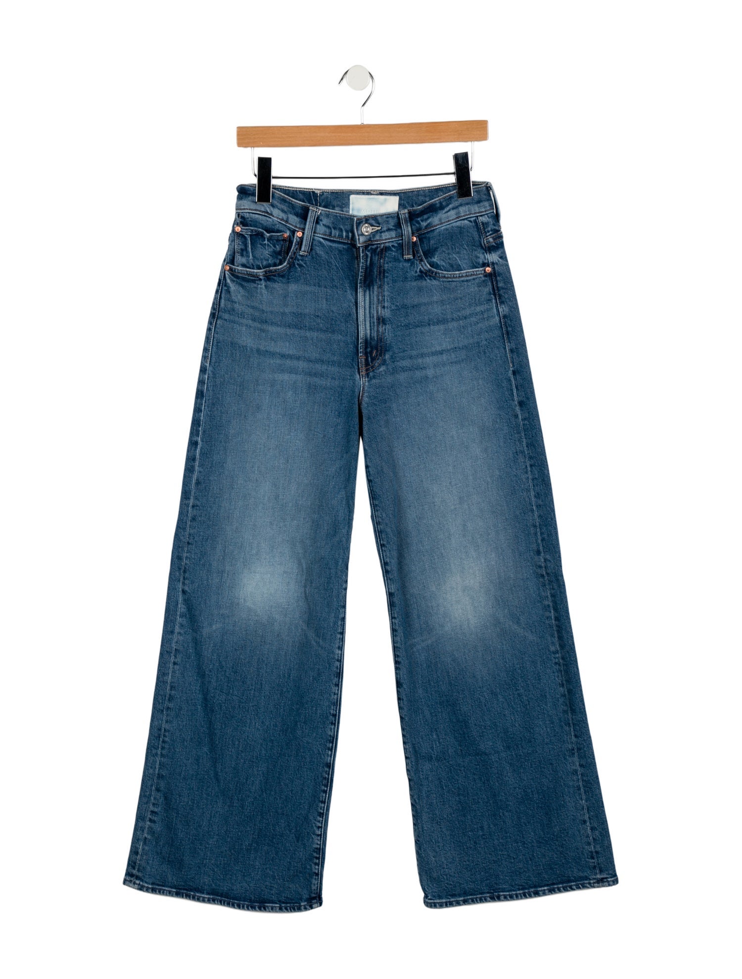 Mother High-Rise Wide Leg Jeans