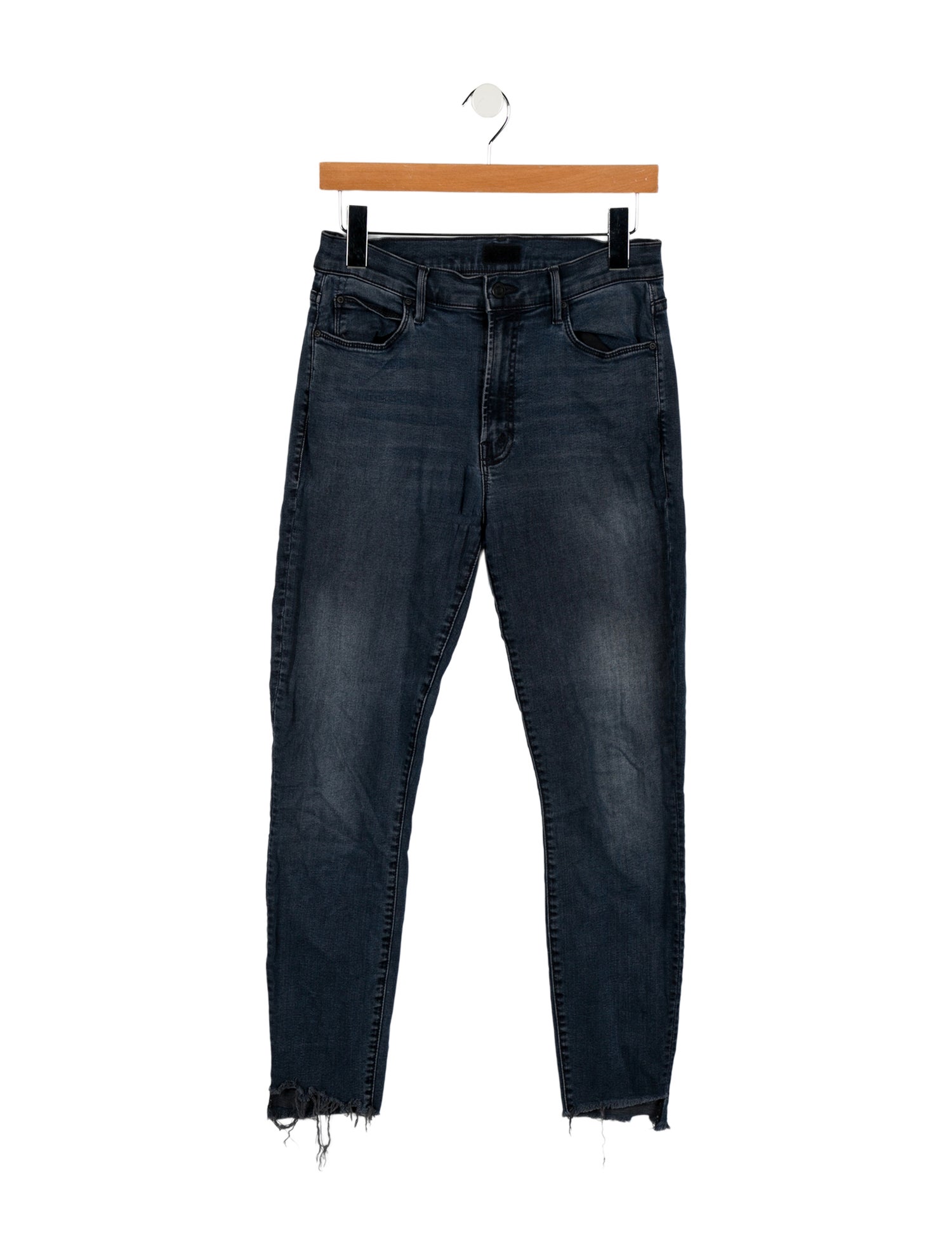 Mother Mid-Rise Skinny Leg Jeans