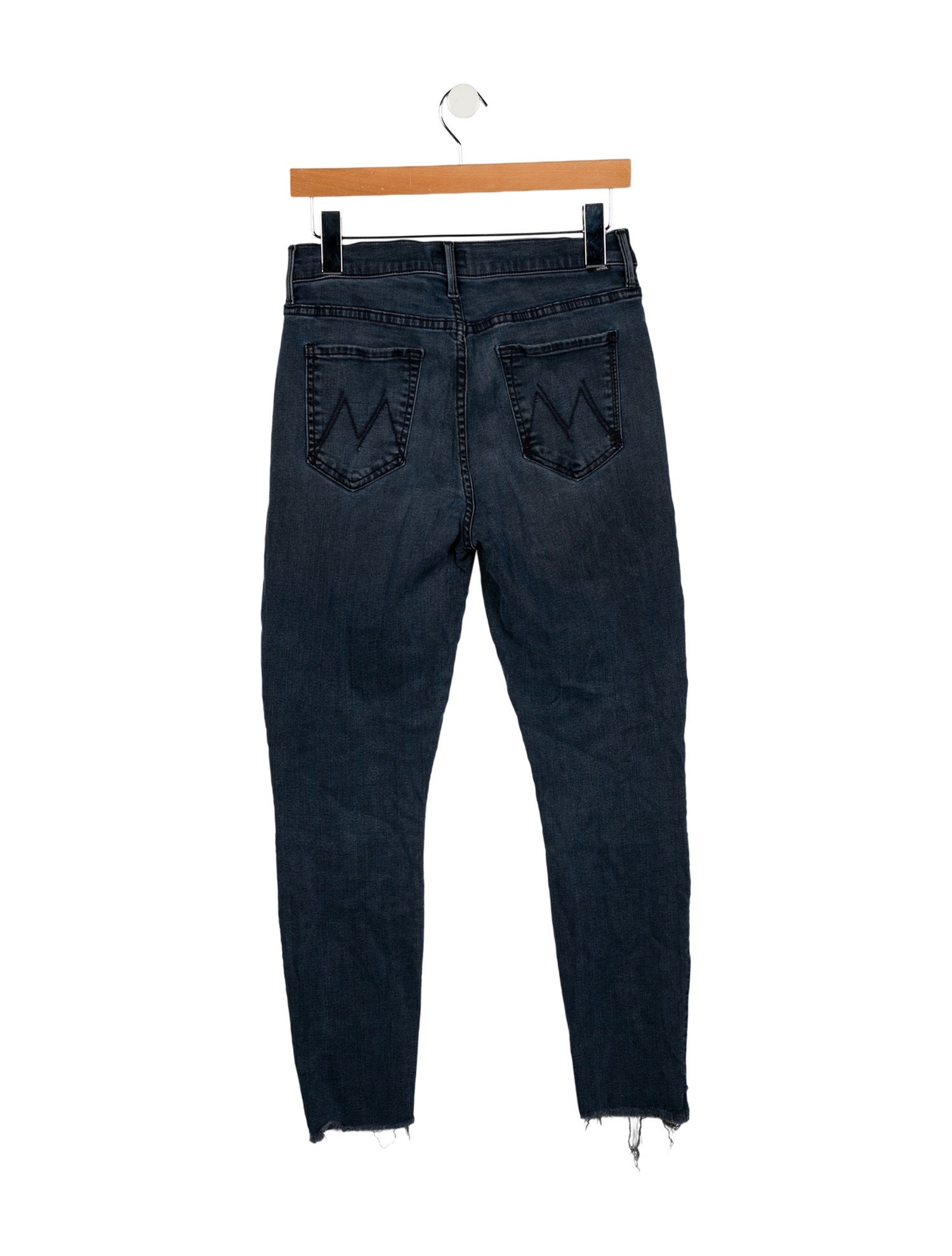 Mother Mid-Rise Skinny Leg Jeans