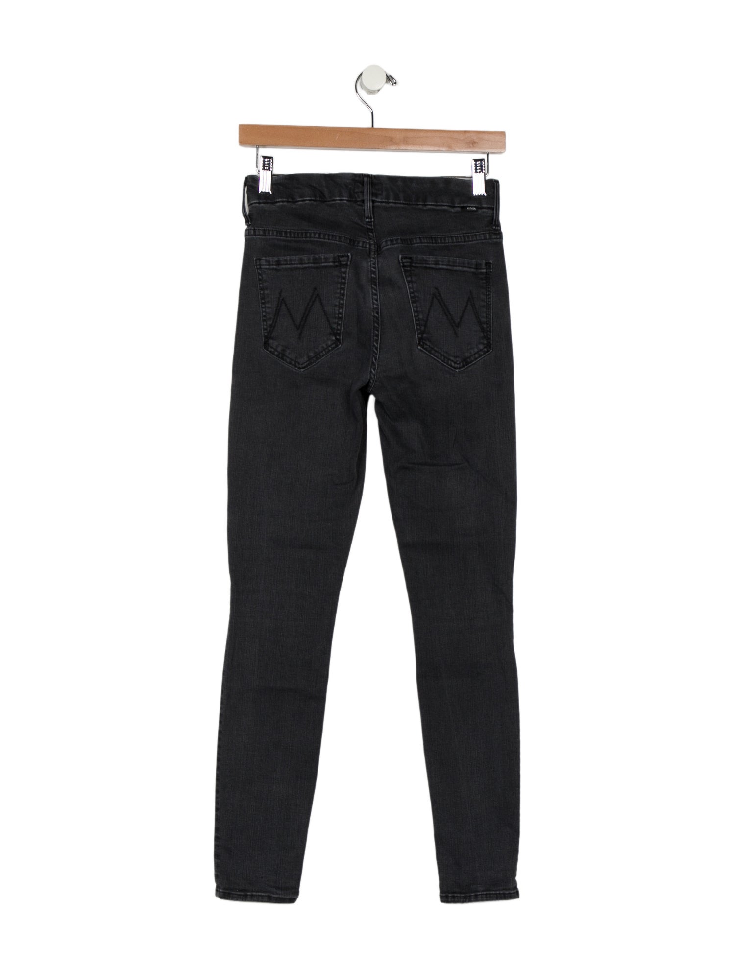 Mother Mid-Rise Skinny Leg Jeans