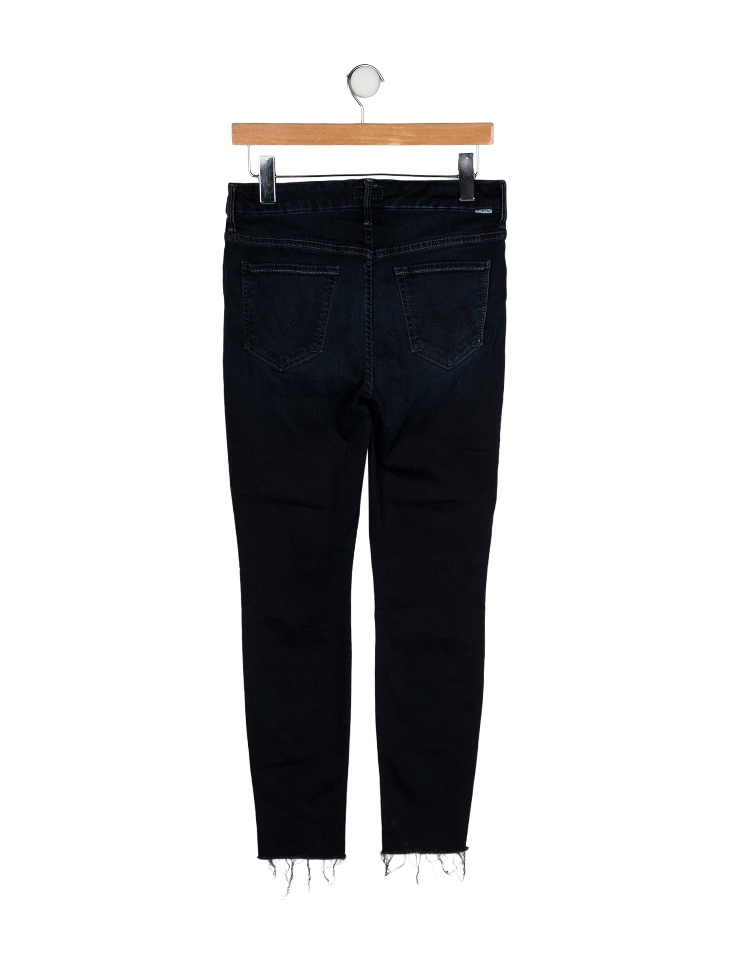 Mother Mid-Rise Skinny Leg Jeans