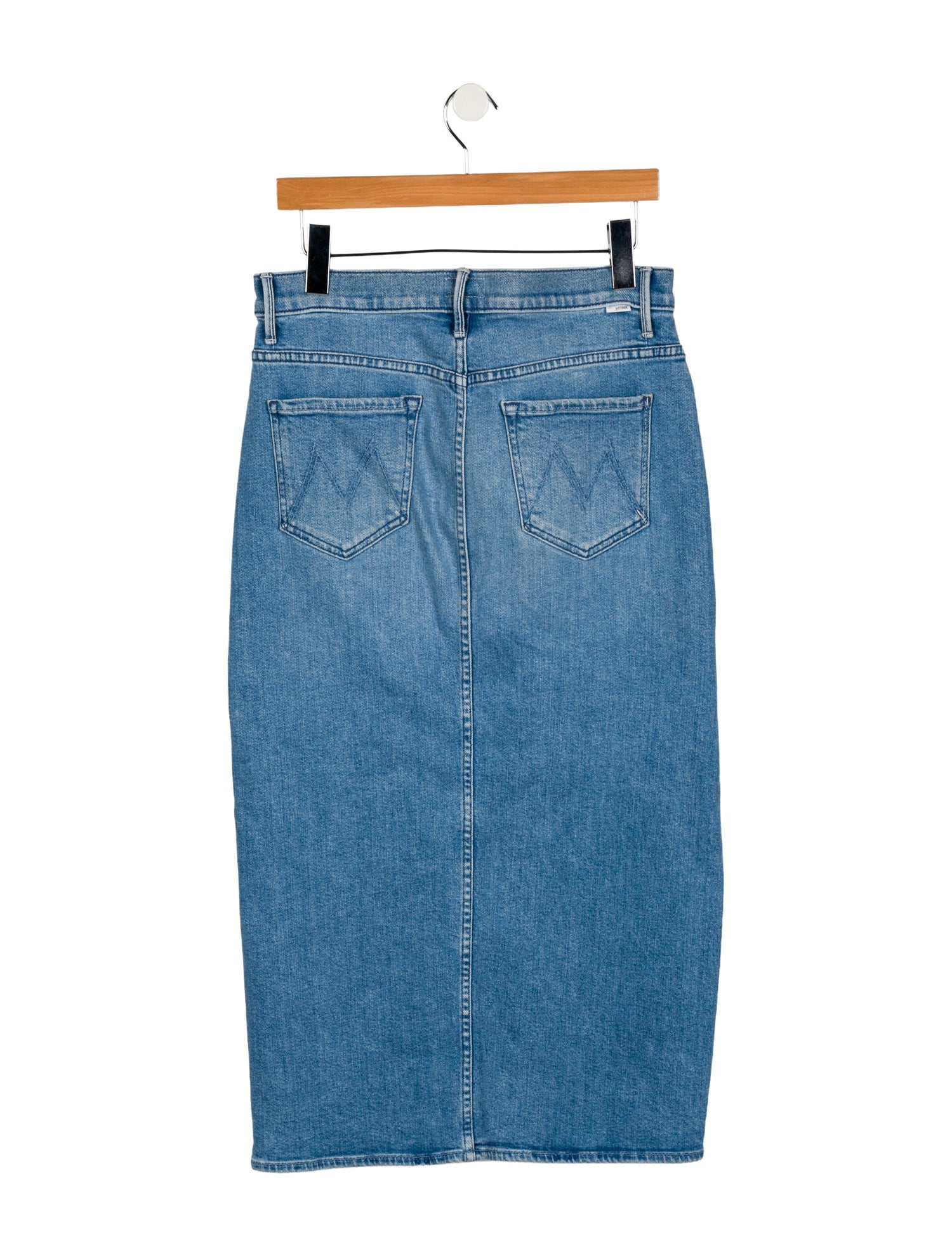 Mother Cutout Accent Midi Length Skirt