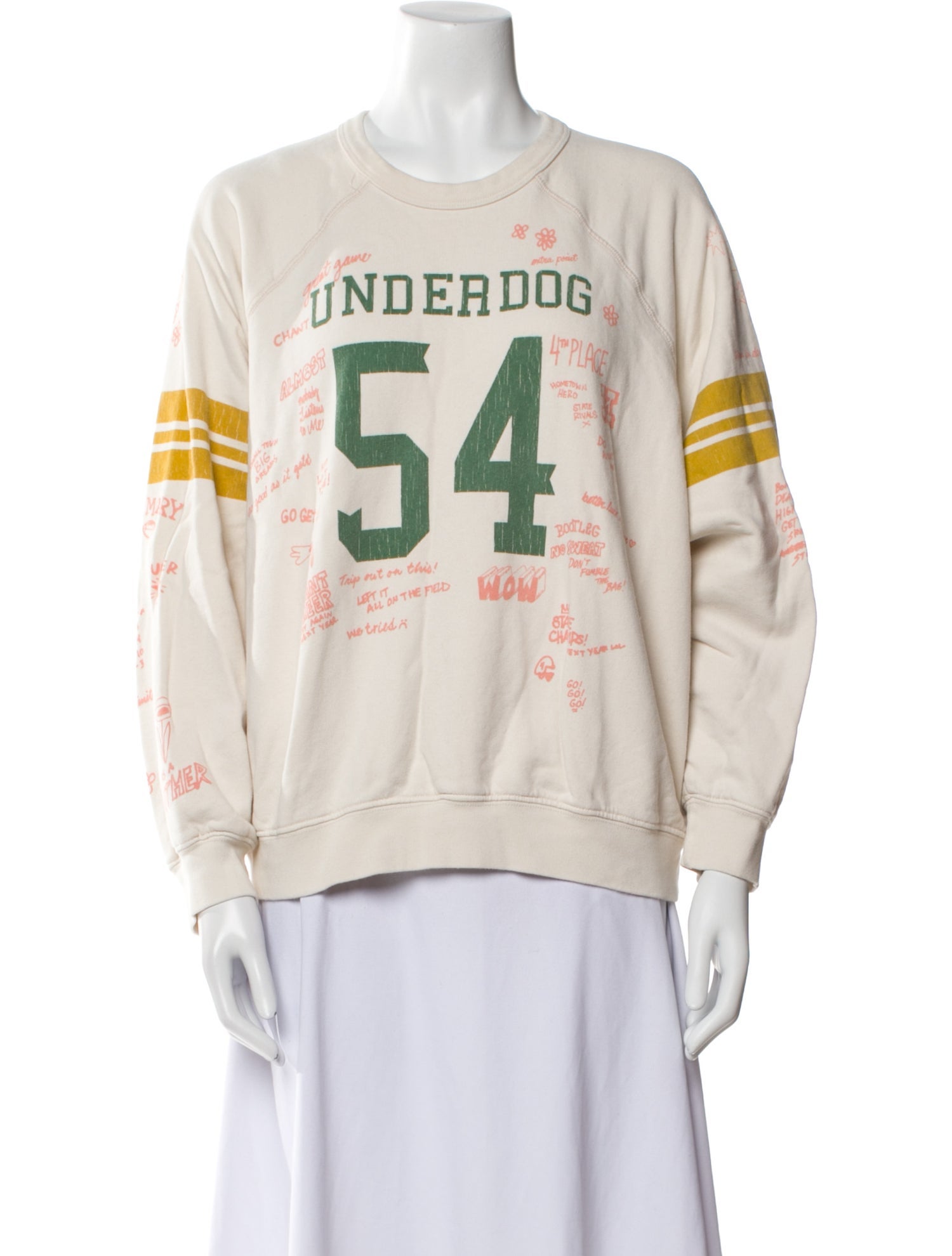 Mother Graphic Print Crew Neck Sweatshirt