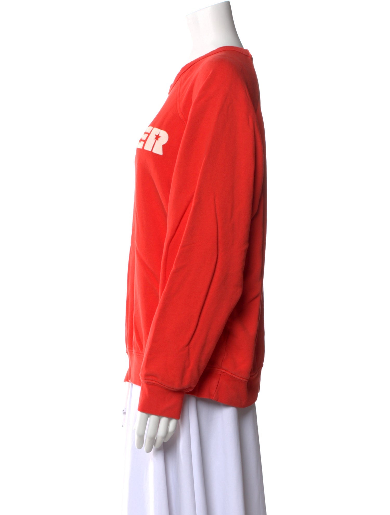 Mother Graphic Print Crew Neck Sweatshirt