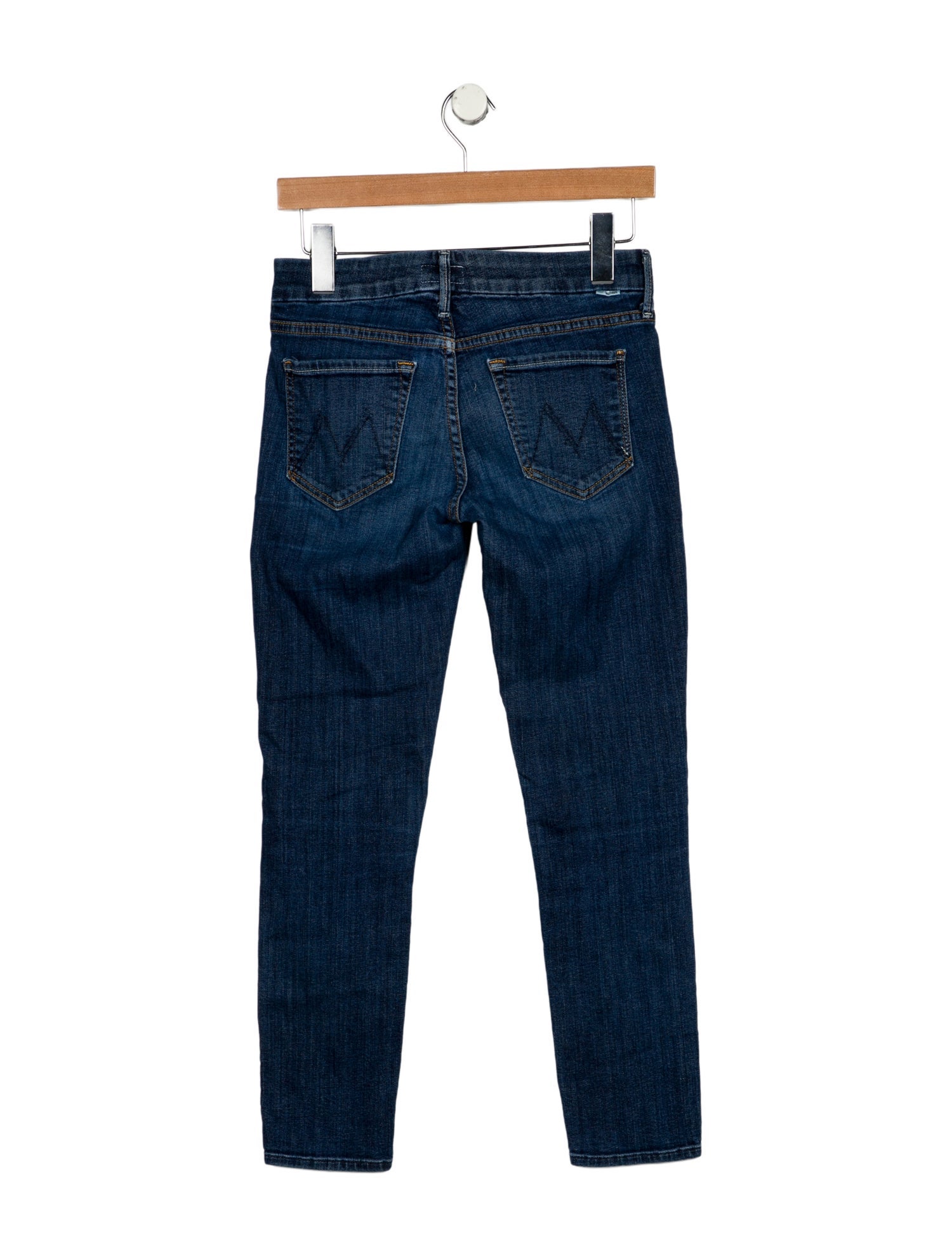 Mother Low-Rise Skinny Leg Jeans