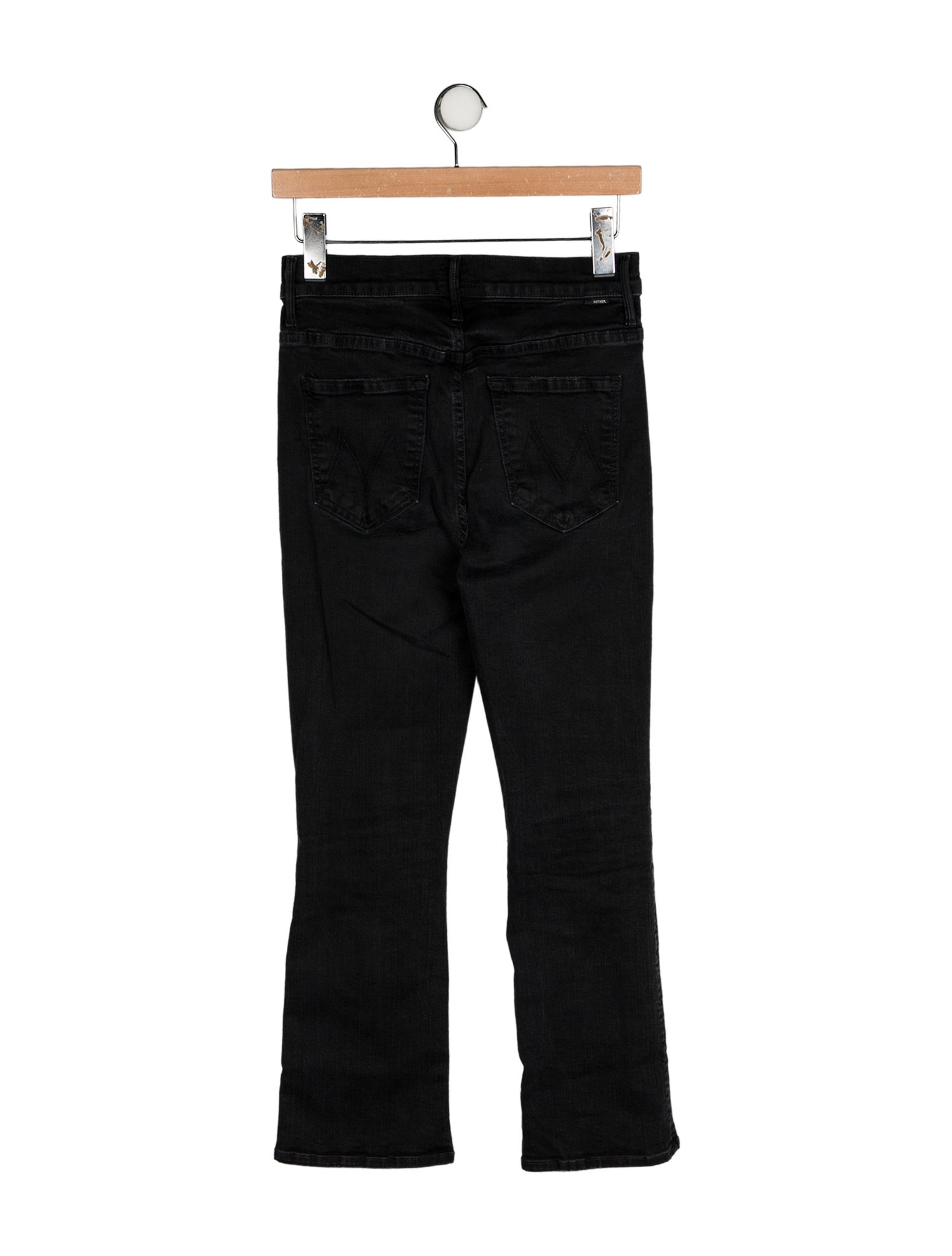 Mother Mid-Rise Straight Leg Jeans