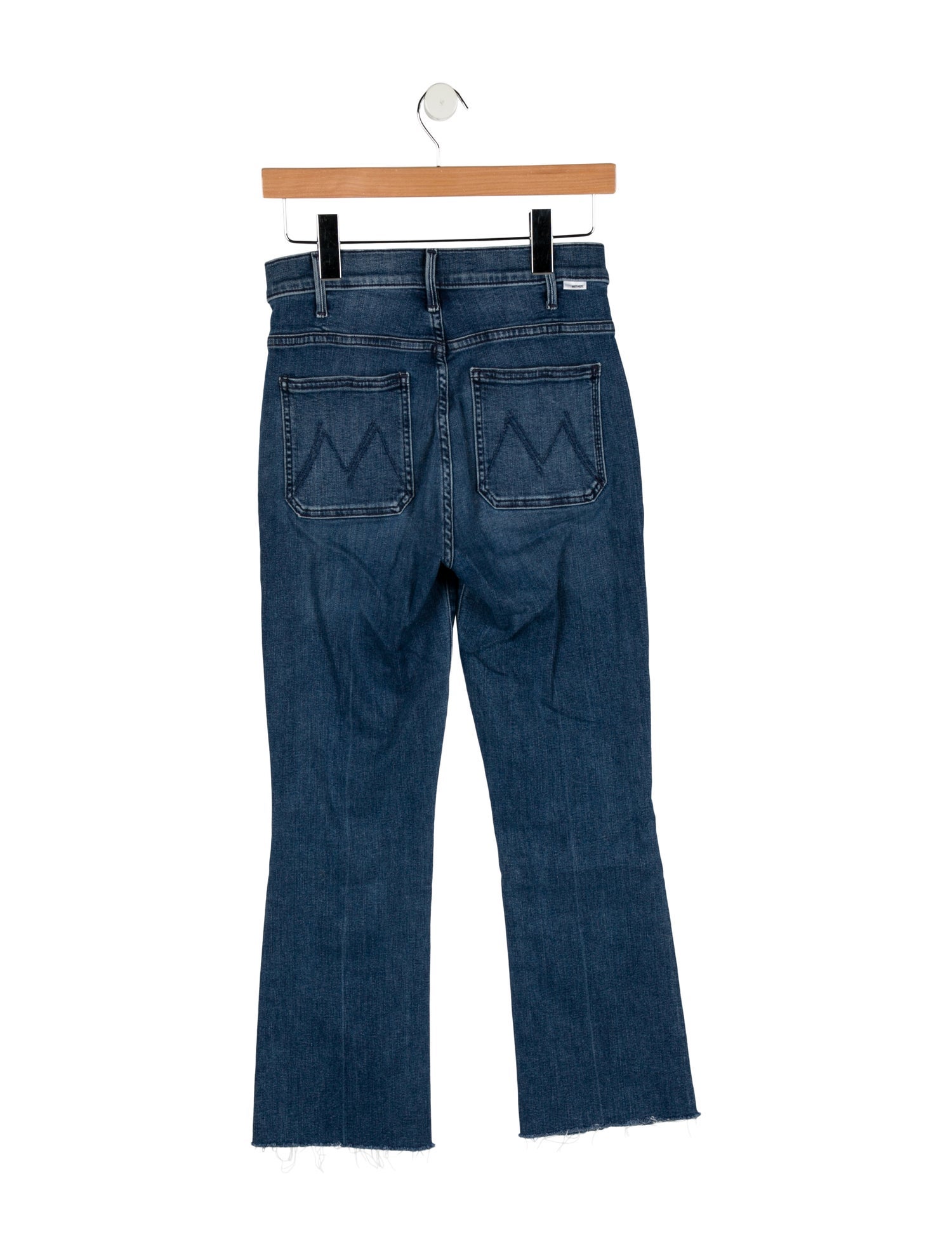 Mother Mid-Rise Straight Leg Jeans