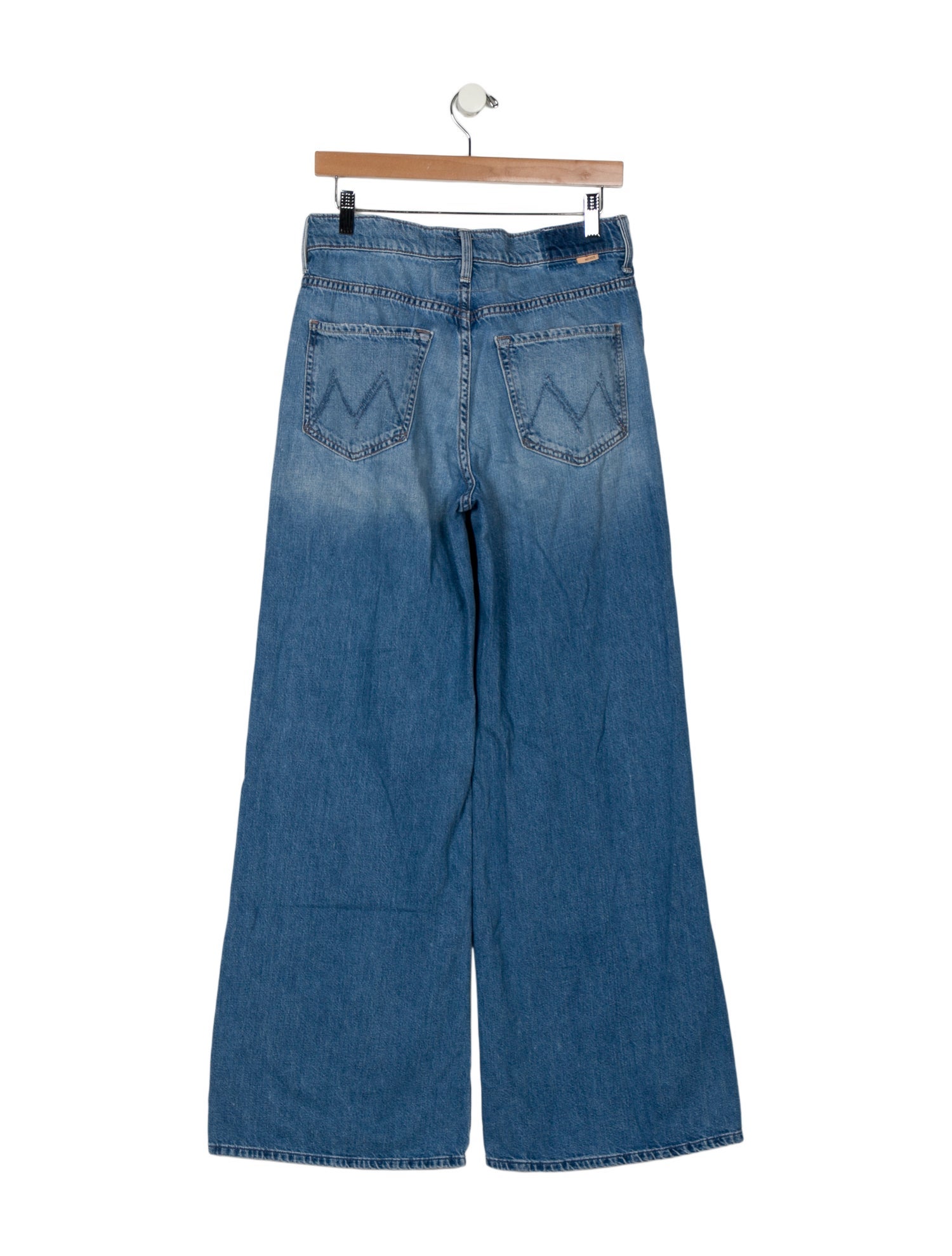 Mother High-Rise Wide Leg Jeans
