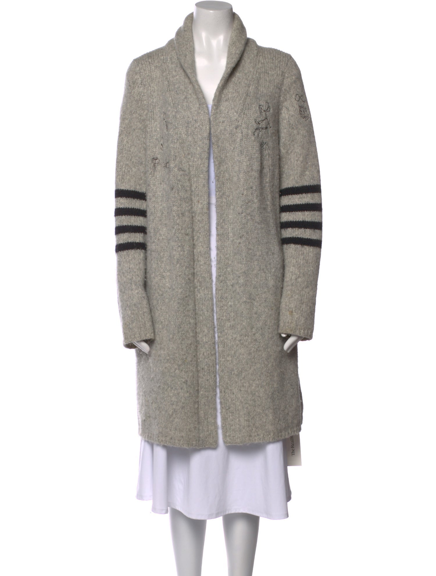 Mother Alpaca Striped Sweater