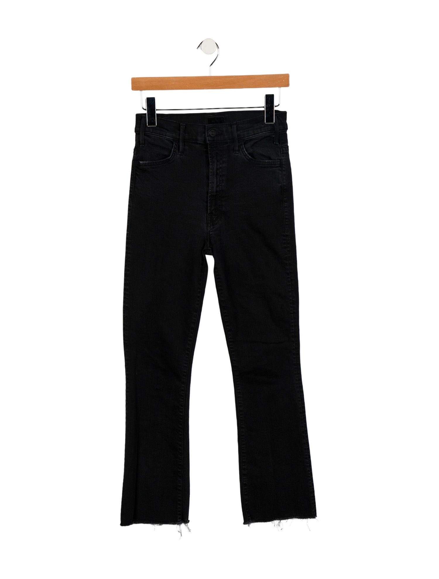 Mother Mid-Rise Straight Leg Jeans